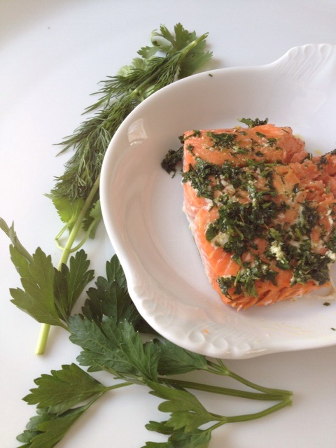Wild Sockeye Salmon with Herbs